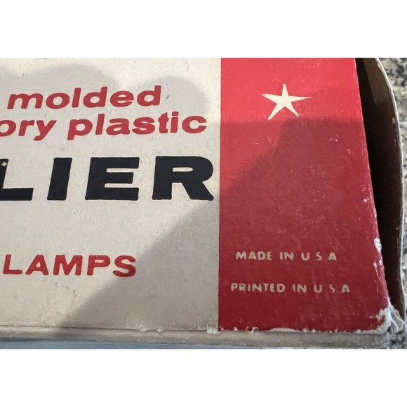 Vintage Cresent 3 Light Candolier Candelabra & Lamps in boxes Candle Light Works - Picture 9 of 10